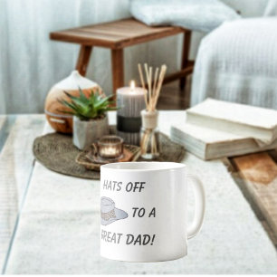 Taza De Café Gorras Gorra fuera de gris
