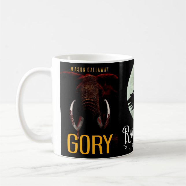 Taza De Café GORY tazón de café de 11 onzas. (Izquierda)
