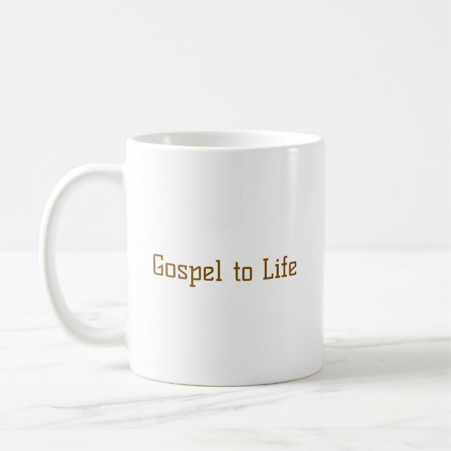Taza De Café Gospel to Life Mug (Izquierda)