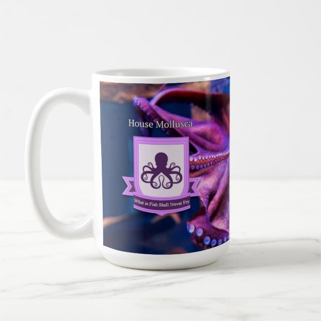 Taza De Café GOT House Mollusca Creature Mug (Izquierda)