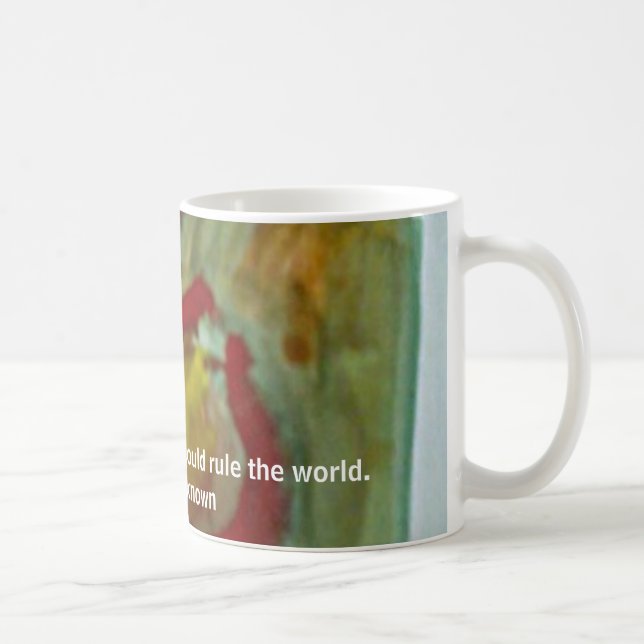 Taza De Café Gota del café, dada bastante café, podría (Derecha)