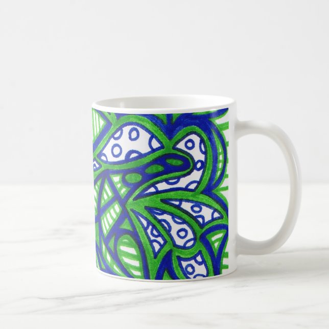 Taza De Café Gotas de rocío (Derecha)