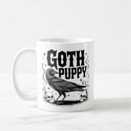 Taza De Café Goth Puppy 