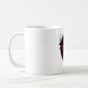 Taza De Café Gothic Dracula Vampire Mug - Vintage Horror