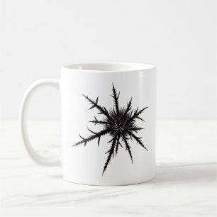 Taza De Café Gótico Naturaleza Lover Dry Thistle