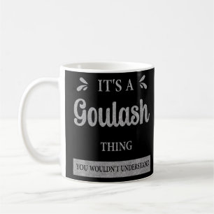 Taza De Café Goulash Hungría Comida Favorita Húngara