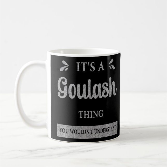 Taza De Café Goulash Hungría Comida Favorita Húngara (Izquierda)