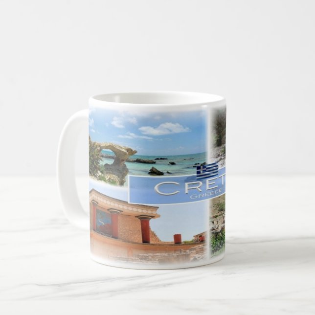 Taza De Café GR Grecia - Creta (Anverso izquierdo)