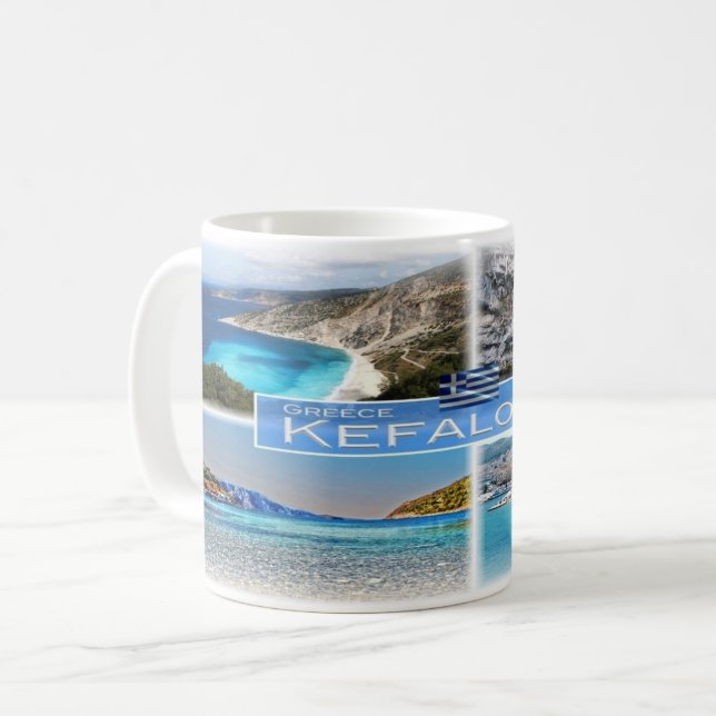 Taza De Café GR Grecia - Kefalonia (Anverso izquierdo)