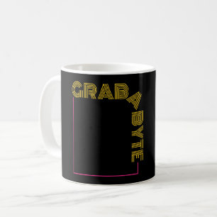 TAZA DE CAFÉ GRAB A BYTE - PUN DE PROGRAMACIÓN