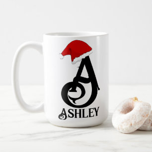 Taza De Café Grabación personalizada de nombres, Navidades en m