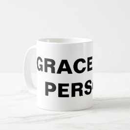 Taza De Café "Grace Es Una Persona" Clásica Mug