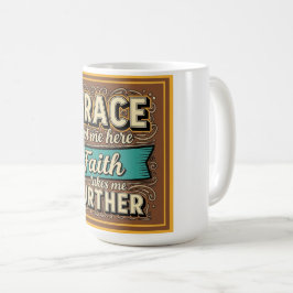 Taza De Café Grace me trajo aquí diseño retro