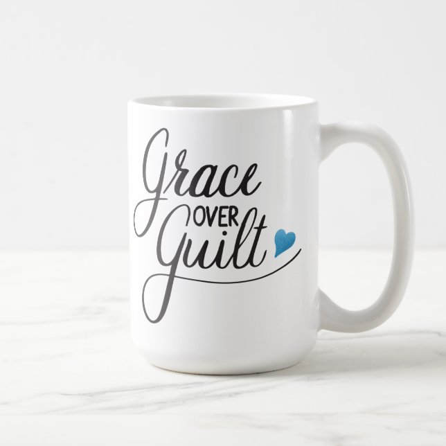 Taza De Café Grace Over Guilt (Derecha)