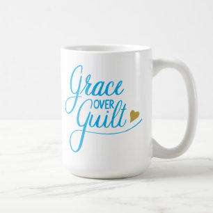 Taza De Café Grace sobre Guilt Coffee Mug