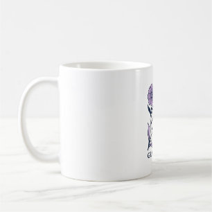 Taza De Café Grace Wins Floral Camiseta Cristiana Vintage de Gr
