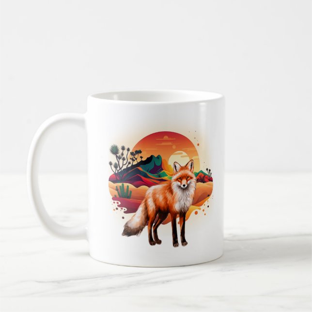 Taza De Café Graceful Fox Mug (Izquierda)