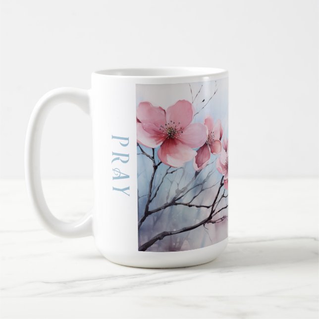 Taza De Café GraceGear - Tapón para bebidas Dogwood - Pink001 (Izquierda)
