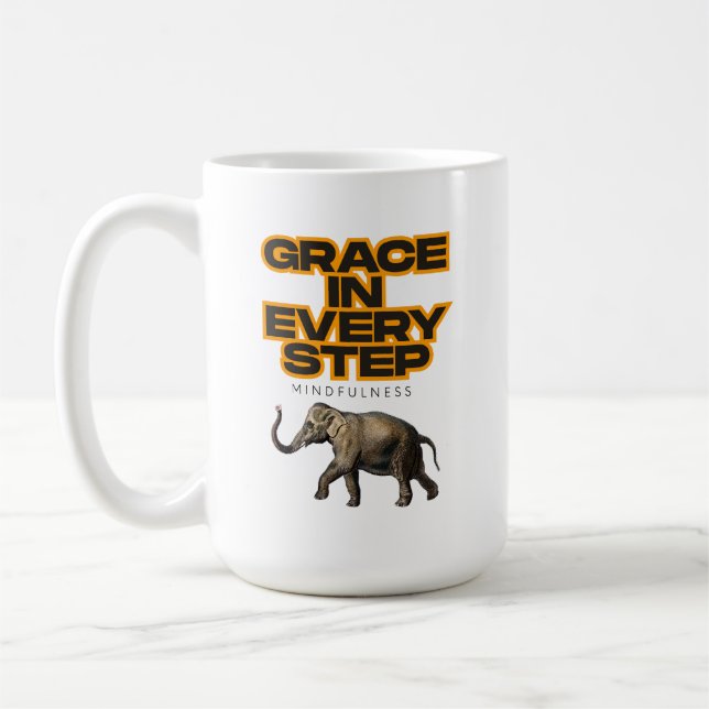 Taza De Café Gracia en cada paso (Izquierda)