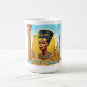 Taza De Café Gracia Real de la Reina Nefertiti – Reinas del Ant