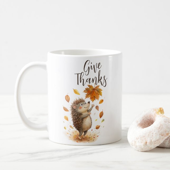 Taza De Café Gracias (Con donut)