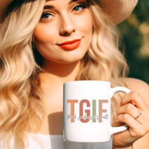 Taza De Café Gracias a Dios es caída