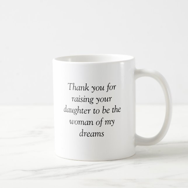 Taza De Café Gracias a los suegros (Derecha)