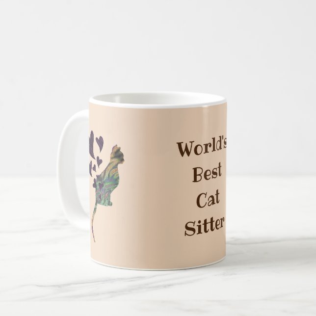 Taza De Café Gracias al mejor gato del mundo (Anverso izquierdo)
