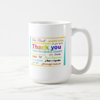 Taza De Café Gracias asaltar - multilingüe
