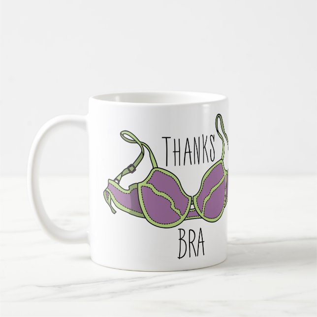 Taza De Café Gracias Bra (Izquierda)