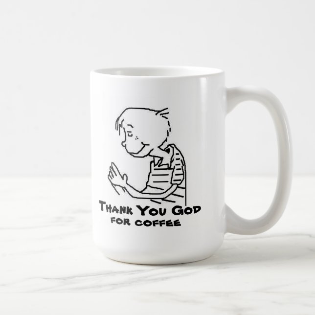 TAZA DE CAFÉ GRACIAS DIOS POR EL CAFÉ (Derecha)