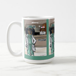 TAZA DE CAFÉ GRACIAS DOCTORES, ENFERMERAS Y PRIMEROS AUXILIARES