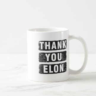 Taza De Café Gracias Elon