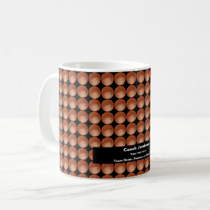 Taza De Café Gracias entrenador de baloncesto