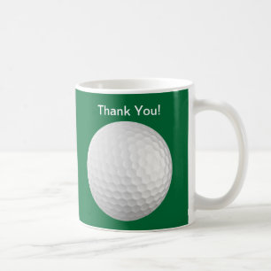 Taza De Café Gracias Golf los regalos