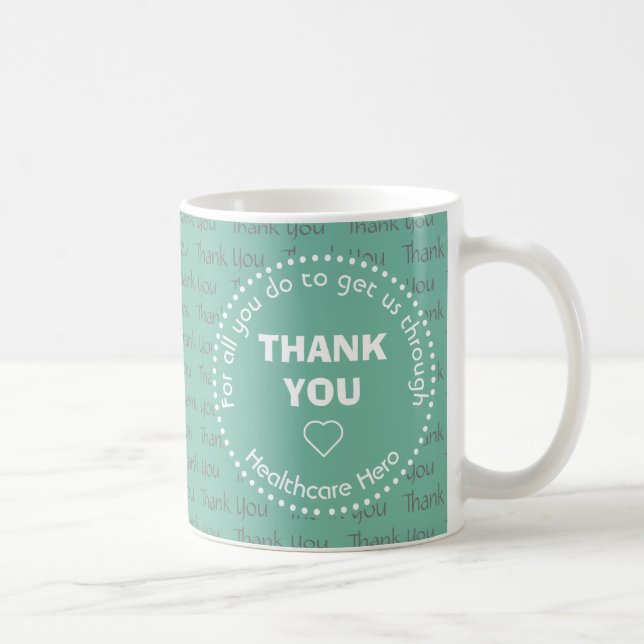 TAZA DE CAFÉ GRACIAS HERRAMIENTA DE LA SALUD (Derecha)