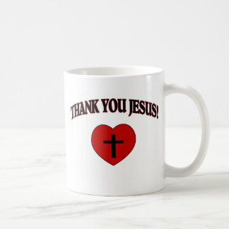 Taza De Café Gracias Jesús (el corazón)