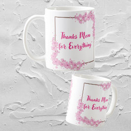 Taza De Café "Gracias mamá por todo" Gift Mug