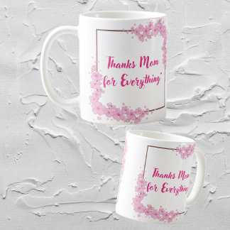 Taza De Café "Gracias mamá por todo" Gift Mug