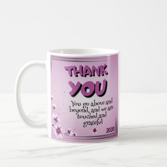 Taza De Café Gracias Mug (Izquierda)