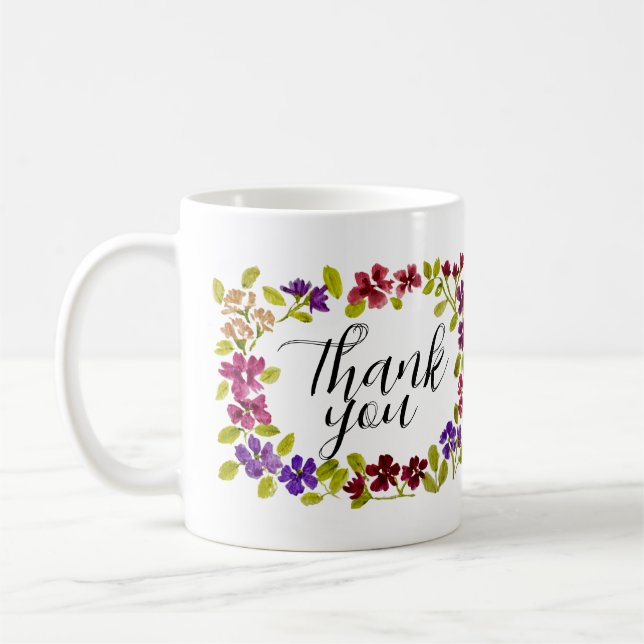 Taza De Café Gracias Mug (Izquierda)