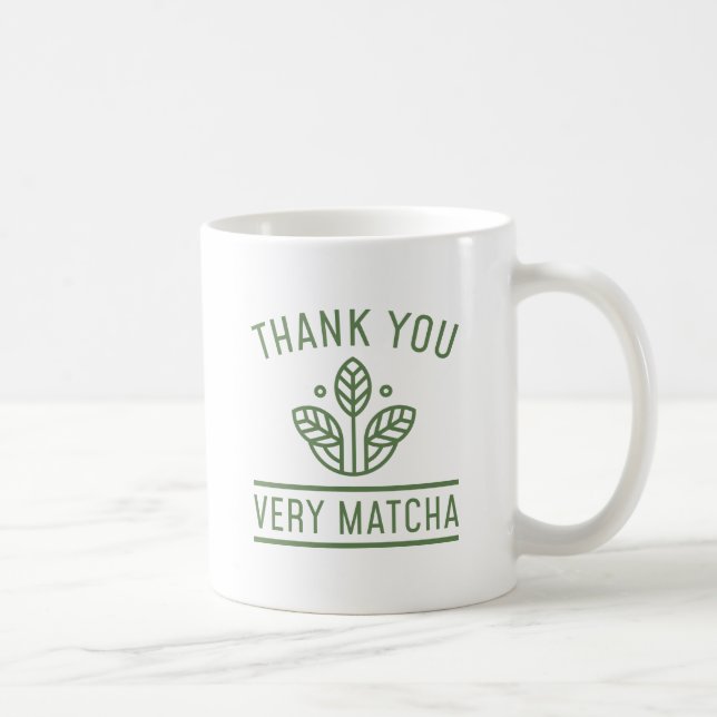 Taza De Café Gracias Muy Matcha (Derecha)