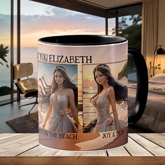 Taza De Café Gracias Noviembre de Noviembre Boda en Playa