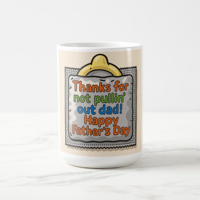 Taza De Café Gracias papá Mug (Centro)