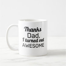 Gracias papá, salí increíble