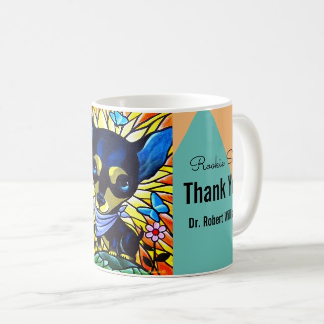 Taza De Café Gracias Perro Fotografía Mascota Lover Vet Aprecia (Anverso derecho)