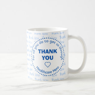 Taza De Café GRACIAS Personalizadas A SU Héroe Mug