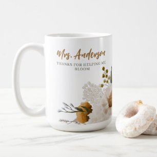 Taza De Café Gracias Por Ayudarme A Bloom Mug