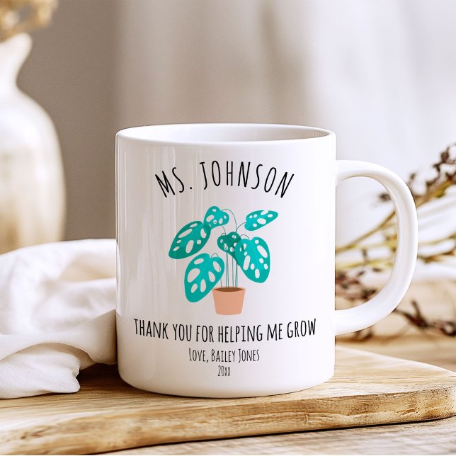 Taza De Café Gracias por ayudarme a crecer (Subido por el creador)