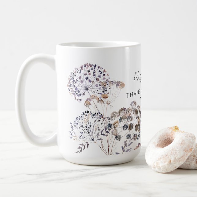 Taza De Café Gracias Por Ayudarme A Crecer Mug (Con donut)